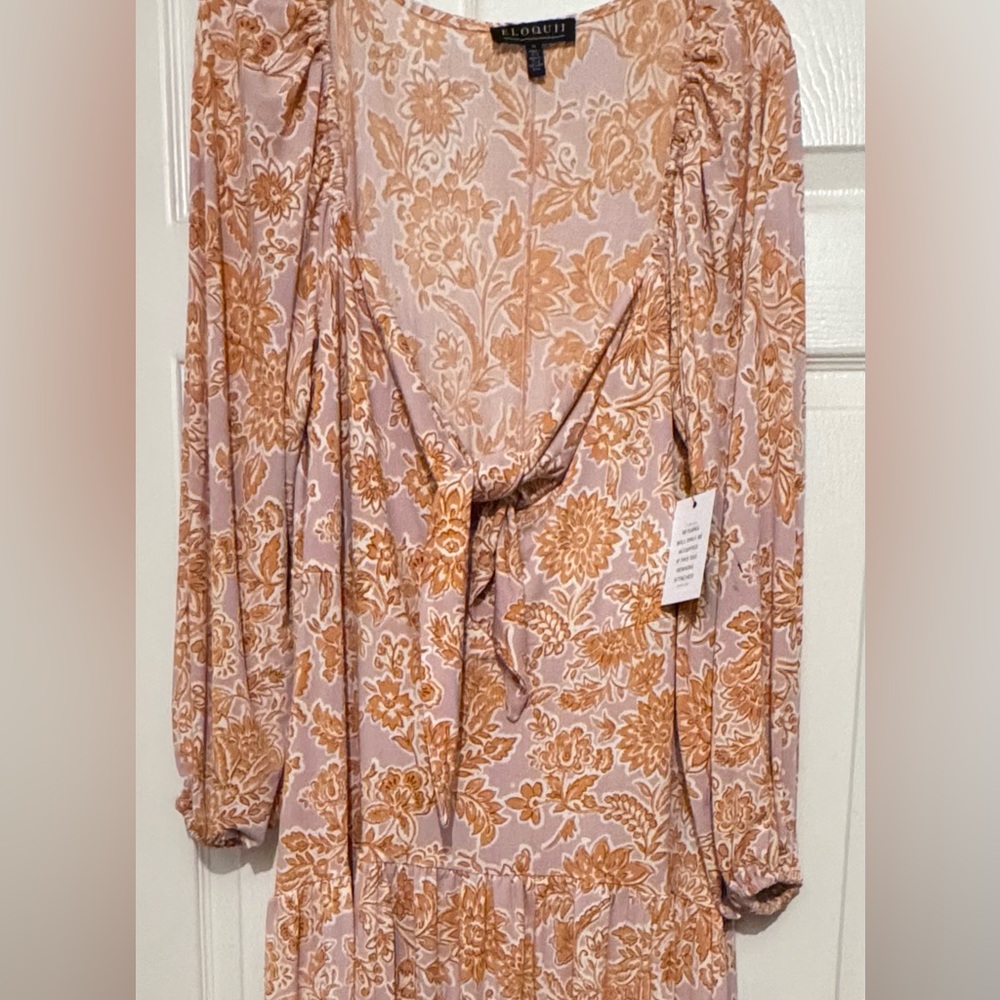 ELOQUII MAXI DRESS Beautiful Floral, NWT size 16